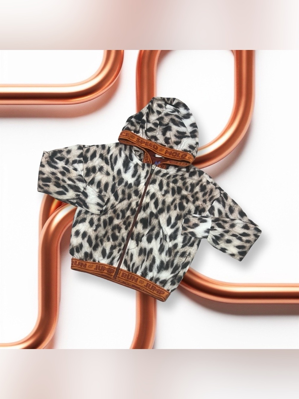 Molo Ophelia Leopard-Print Jacket
